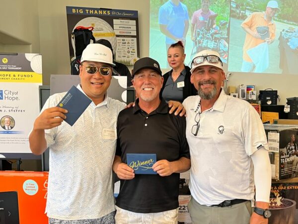 2nd Annual Murray Company San Diego Golf Tournament Raises $10,000 for City of Hope in Honor of Kevan J. Steffey