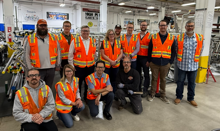 Colorado Clients Agilent &Turner Construction Tour Murray Company’s Fab Shop