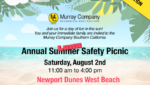 RSVP Here to the Sat, 8/2 SoCal Summer Safety Picnic (by 7/9)