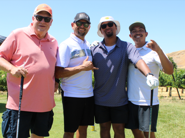 The 11th Annual NorCal Golf Tournament at Wente Vineyards & a Nice Donation to the YMCA East Bay
