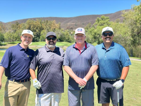 Team San Diego and the Underground Division Play in the Sundt Foundation Golf Tournament