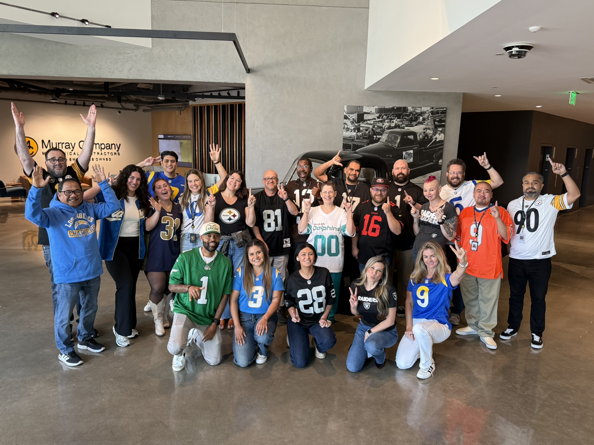 Jersey Day at Murray Company: Kicking Off the Season in Cypress